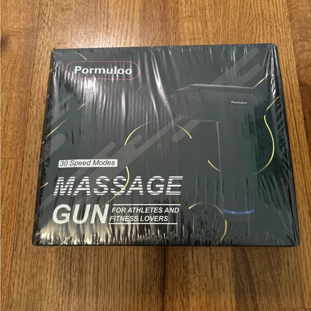 Pormuloo massage gun BRAND NEW
